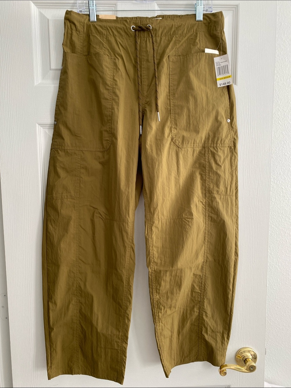 Scotch & Soda The Arc Barrel Leg Drawstring Pants Size Medium NWT